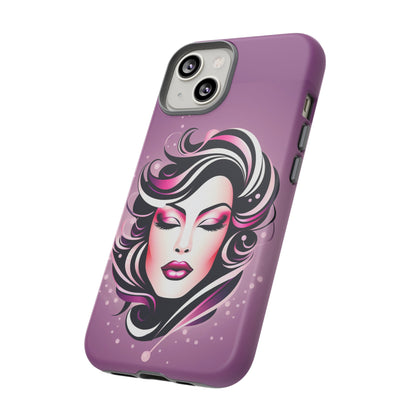 Magenta Lady Tough Case