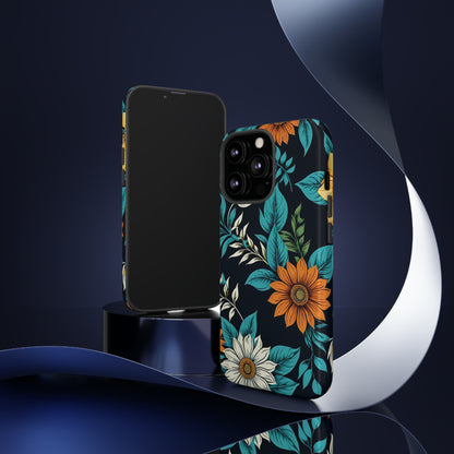 Flower Designs Pattern Tough Case