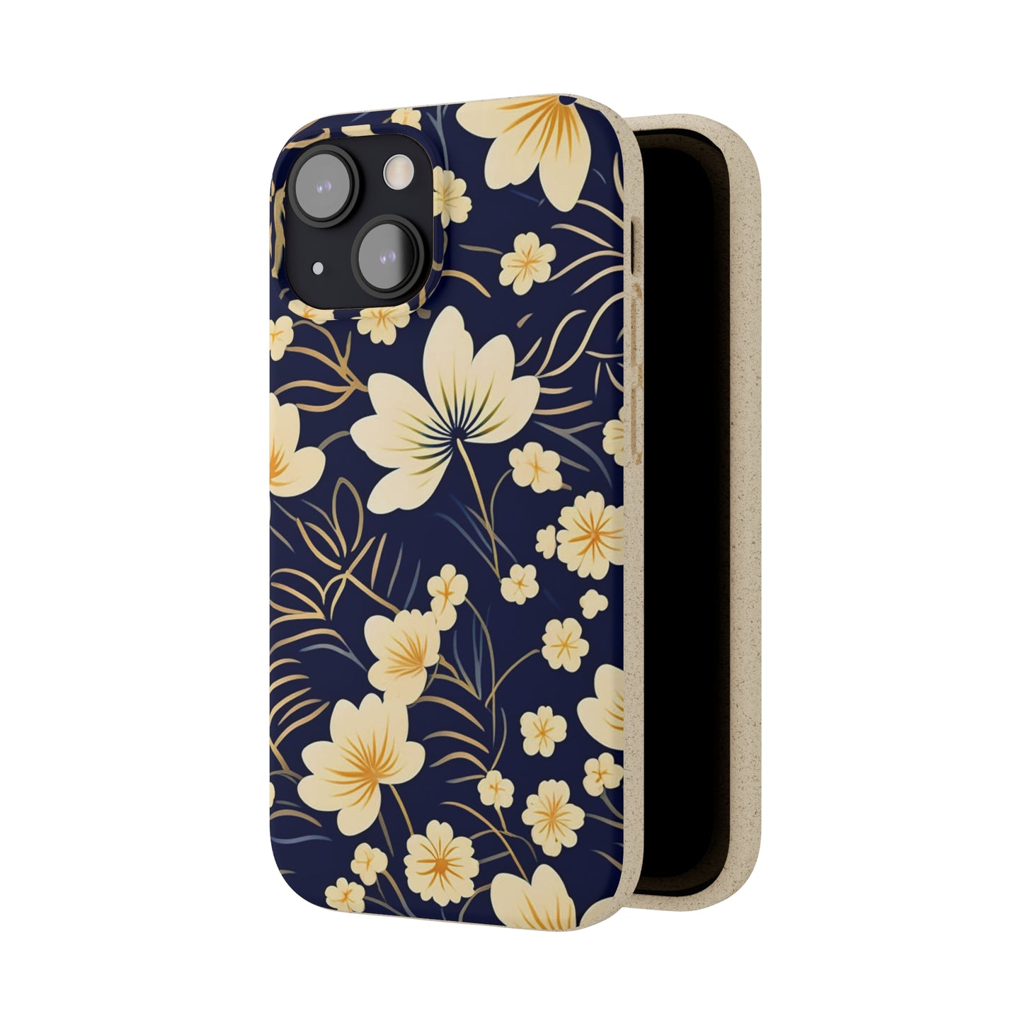 Flower Paint Biodegradable Case