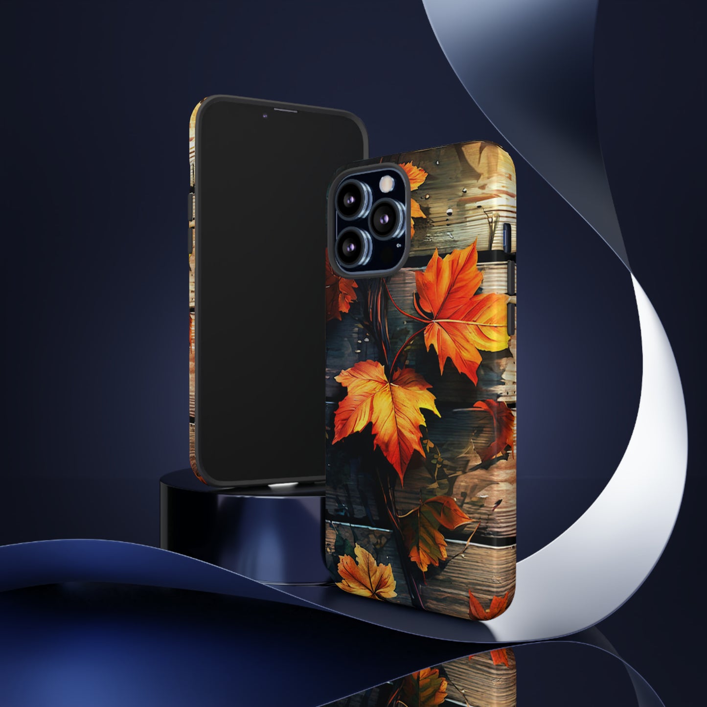 Leaf  Pattern Tough Case