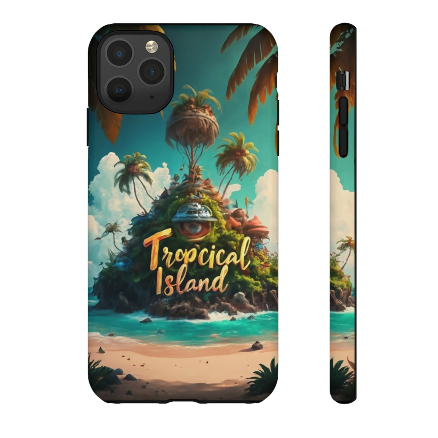 Tropical Island Tough Case