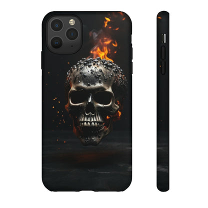 Fiery Skull Tough Case