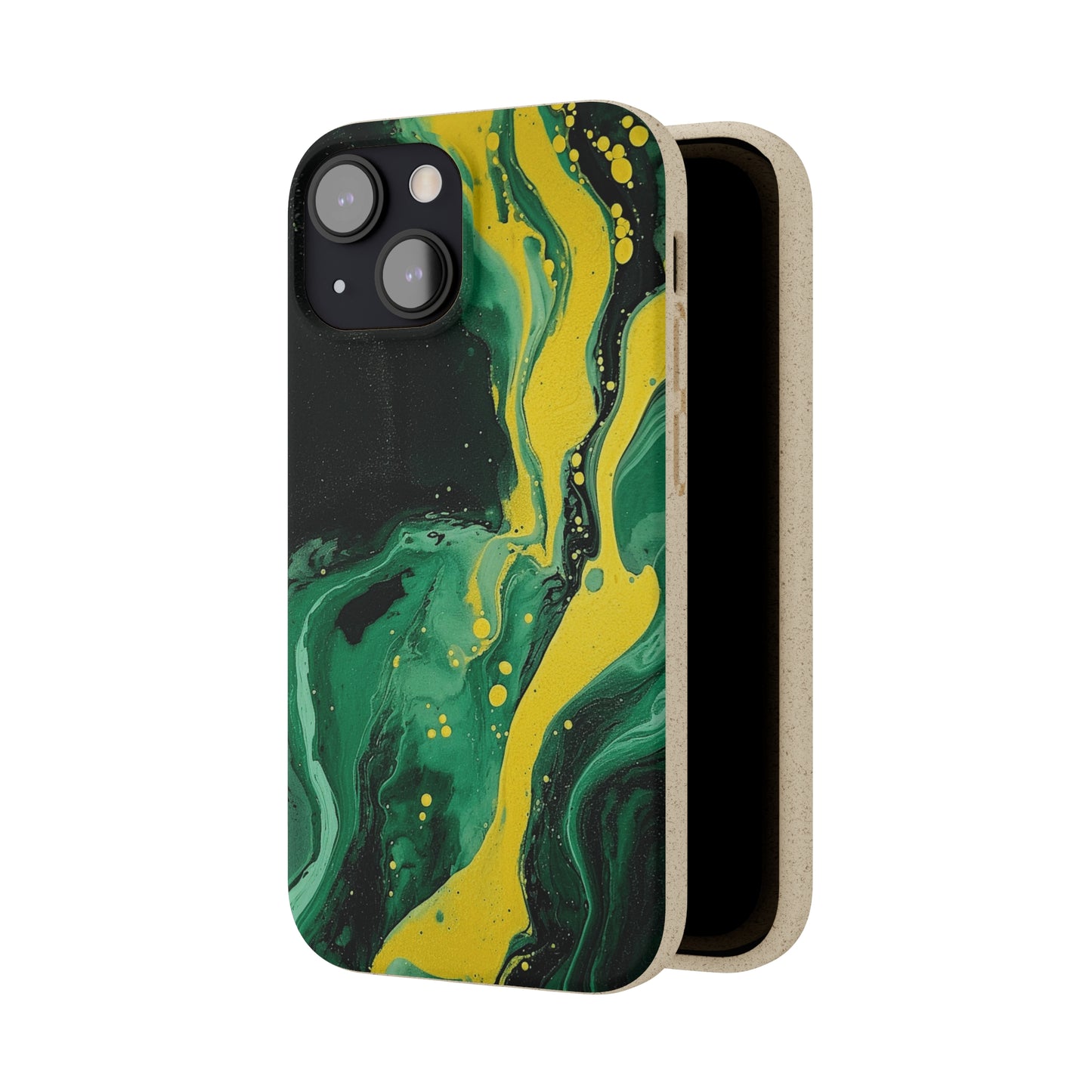 Swirling Shadows Design Biodegradable Case