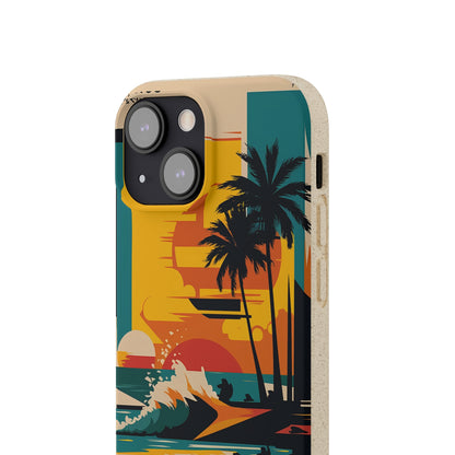 Sunset Mural Biodegradable Case