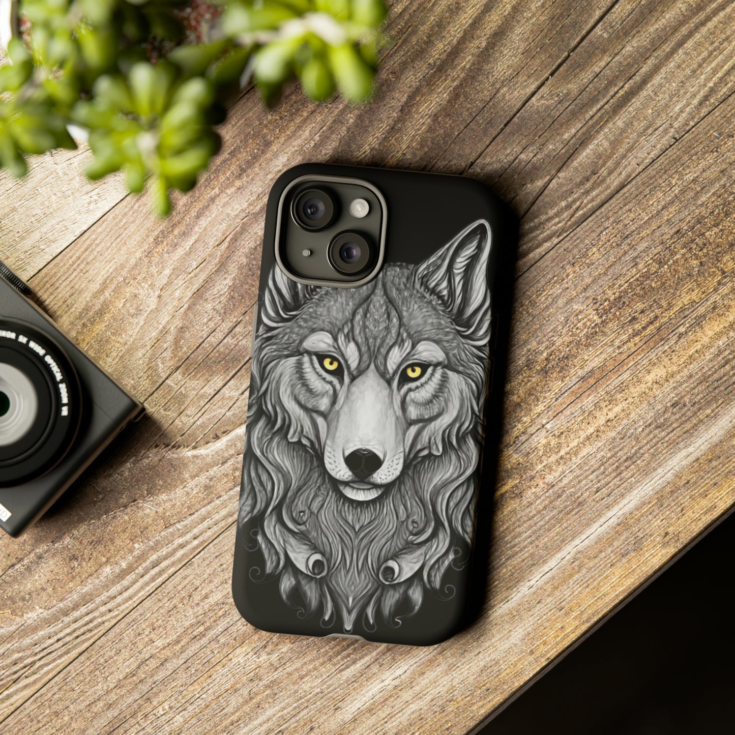 Wolf Pattern Tough Case