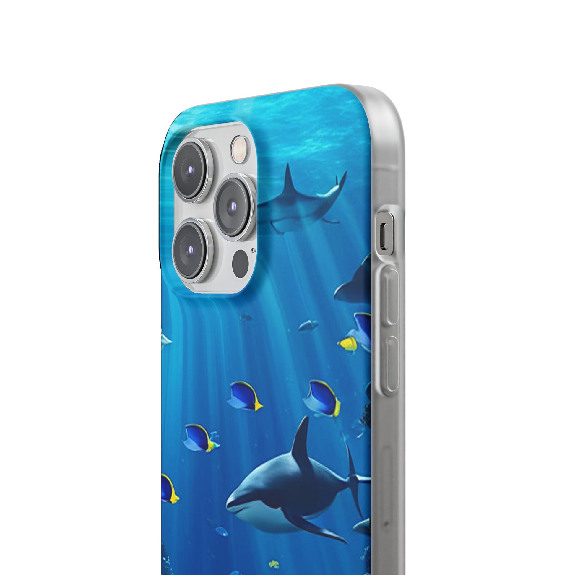 Blue Water Shark Flexi Case - Colorwink