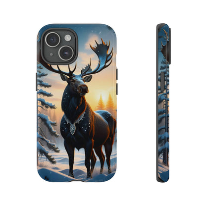 Winter Moose Tough Case