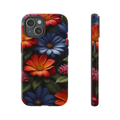 Flame Flowers Tough Case