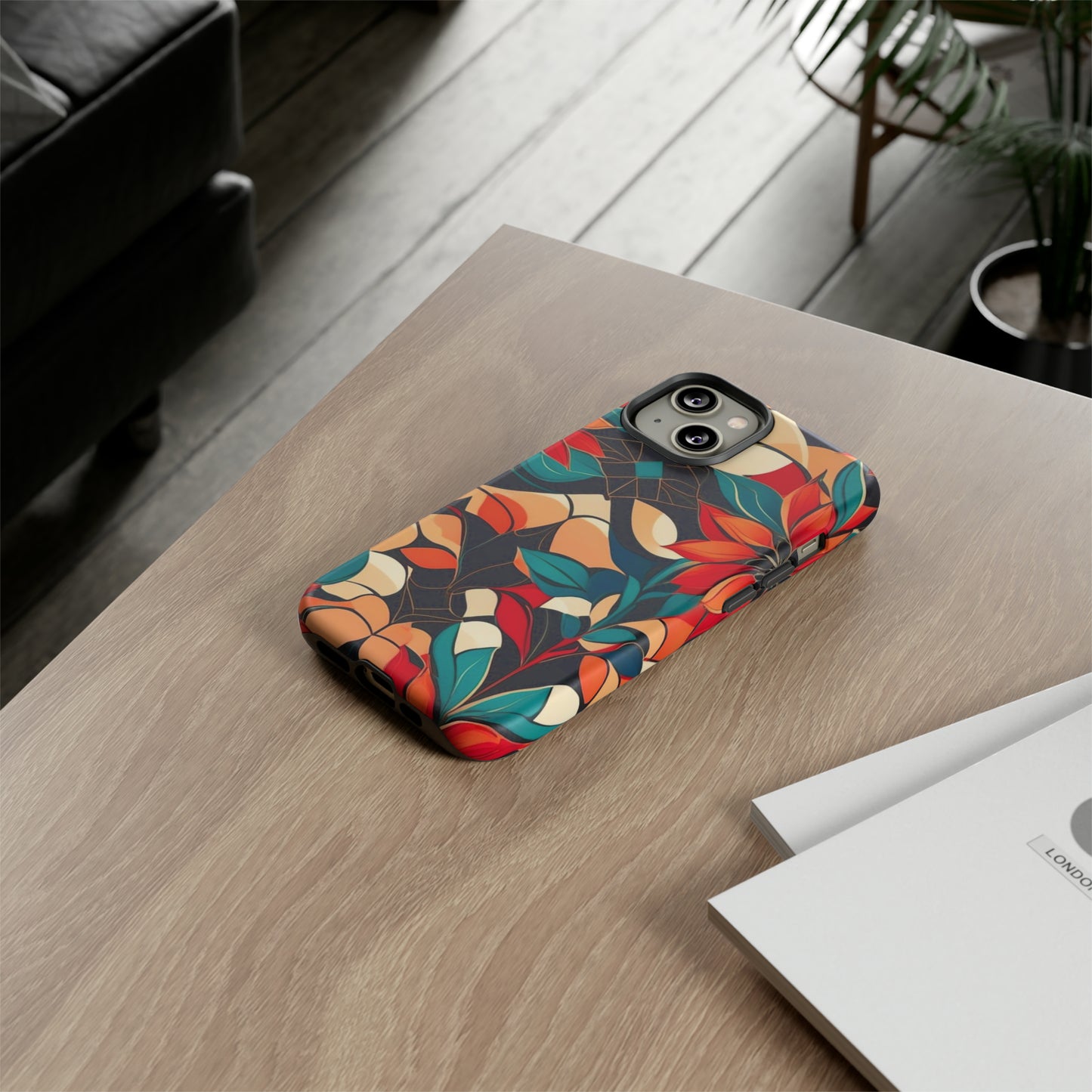 Flower Pattern Art Design Tough Case