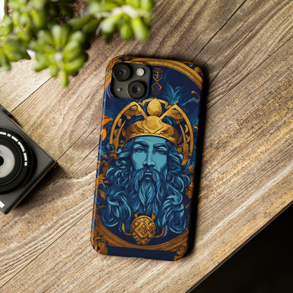 Greek God Slim Phone Case - Colorwink