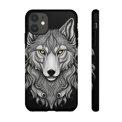 Wolf Pattern Tough Case