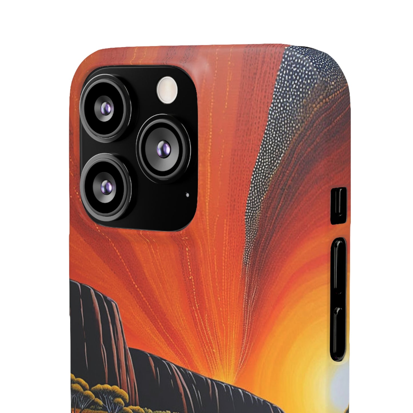 Orange landscape Snap Case - Colorwink