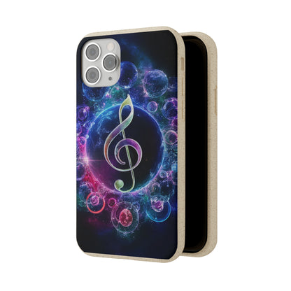 Musical Note Biodegradable Case