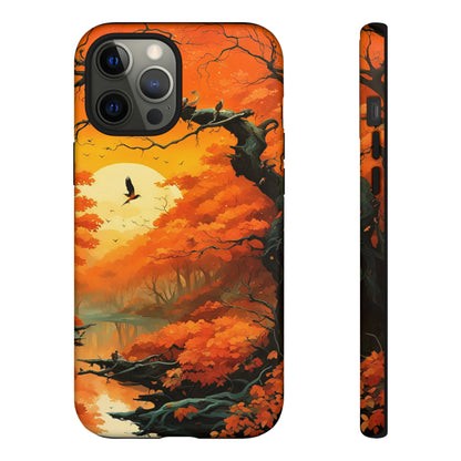 Sunset Tree Tough Case