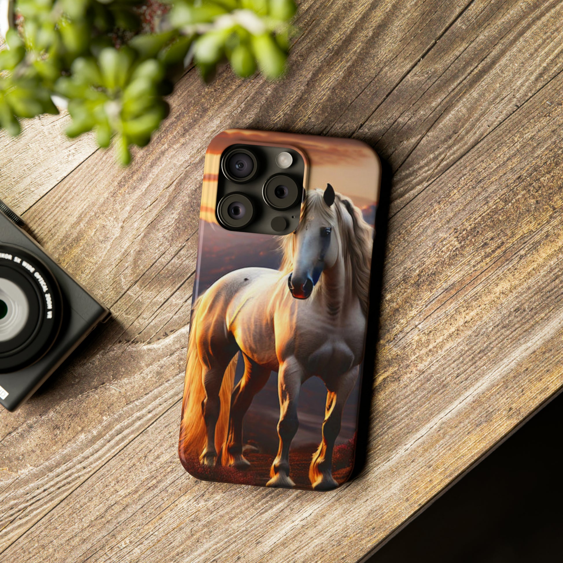 Horsey Slim Phone Case - Colorwink