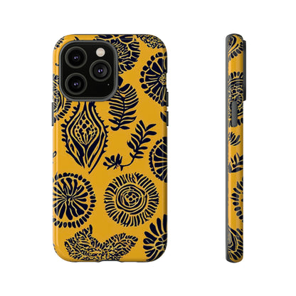 Yellow Pattern Tough Case