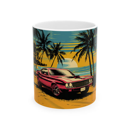 Muscle on Beach Coffee Mug