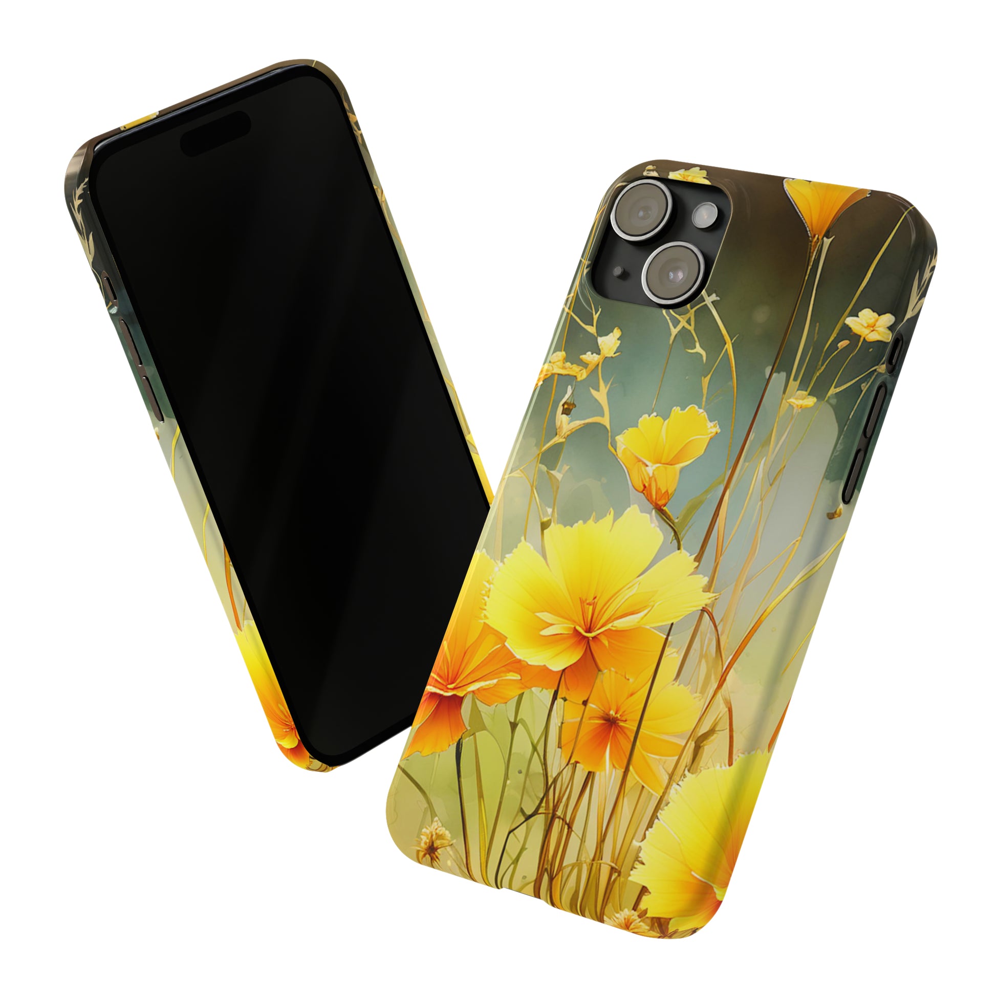 Wild Flower Slim Phone Case - Colorwink