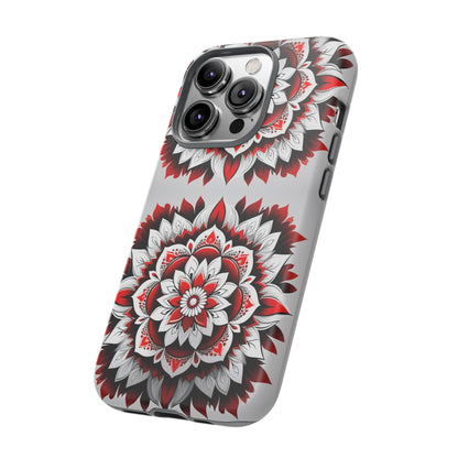 Flower Symmetry Pattern Tough Case