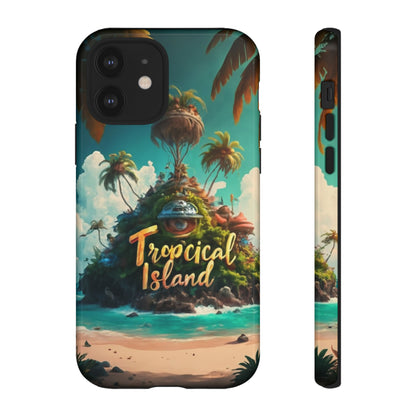 Tropical Island Tough Case