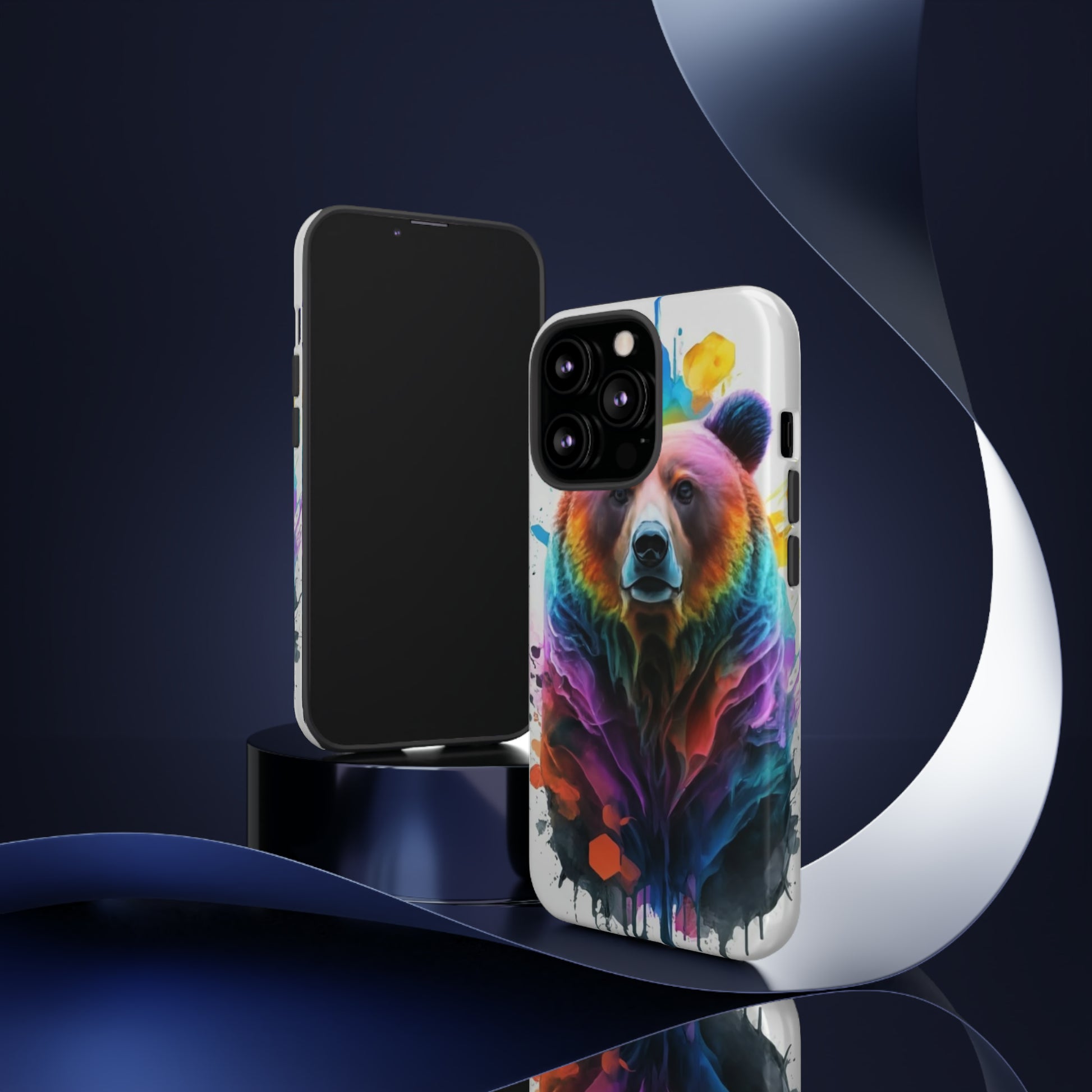 Trippy Bear Tough Case - Colorwink