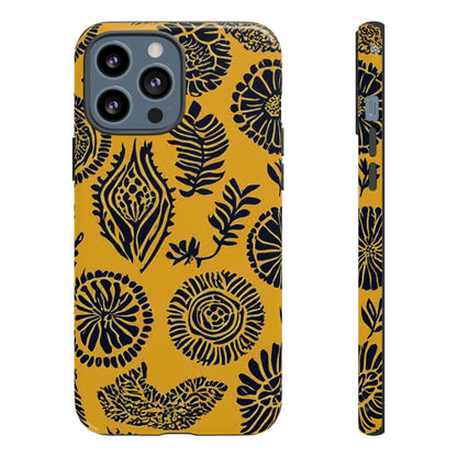 Yellow Pattern Tough Case