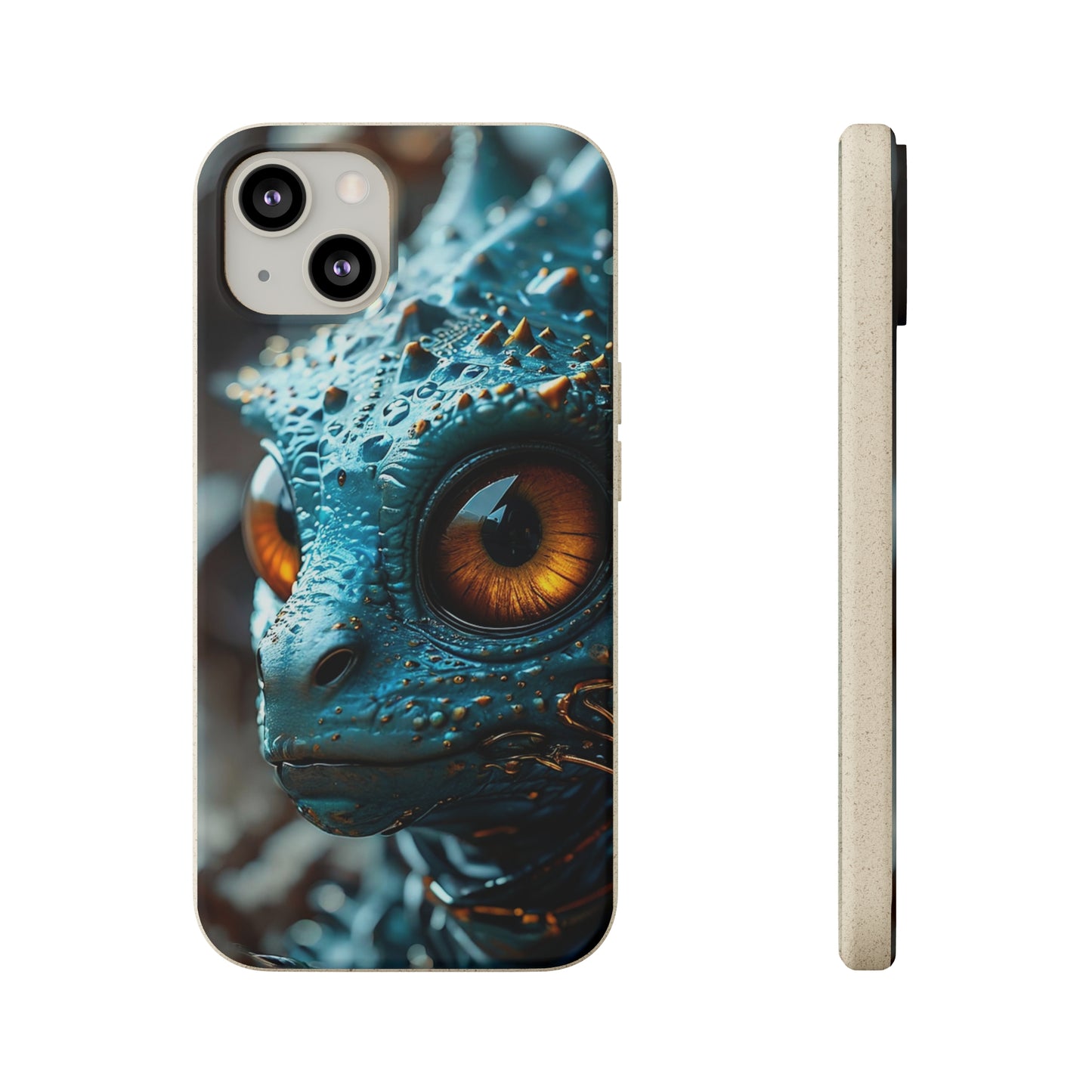 Curious Gecko Biodegradable Case