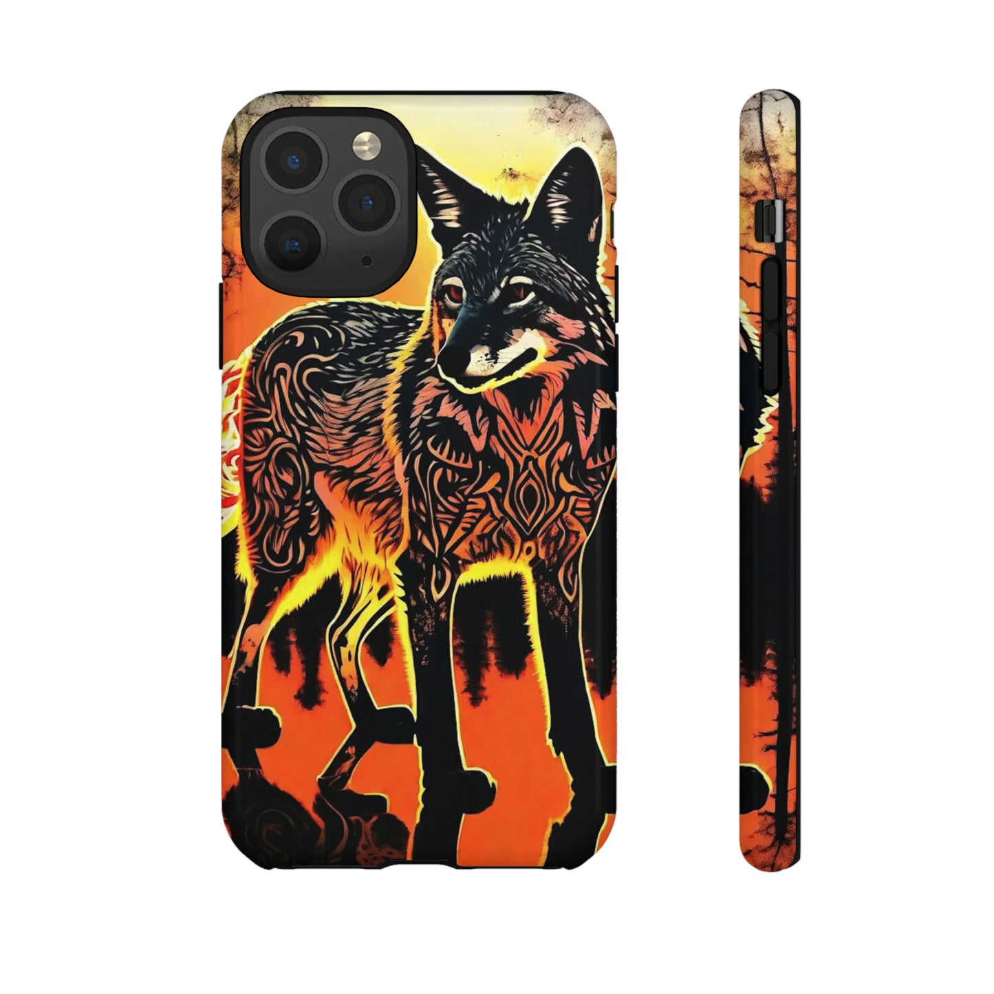 Fiery tail Tough Case