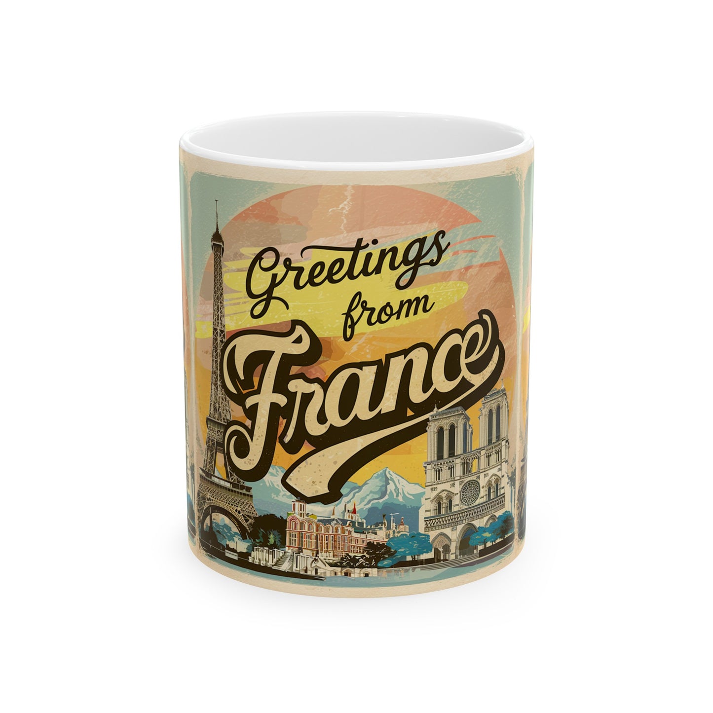 Greetings from France Coffee Mug