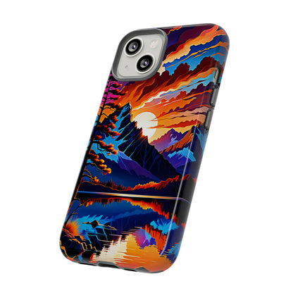 Mountain Sunset Tough Case