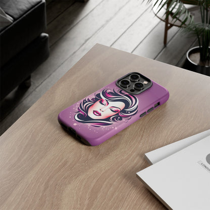 Magenta Lady Tough Case