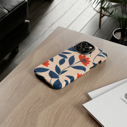 Floral Pattern Tough Case