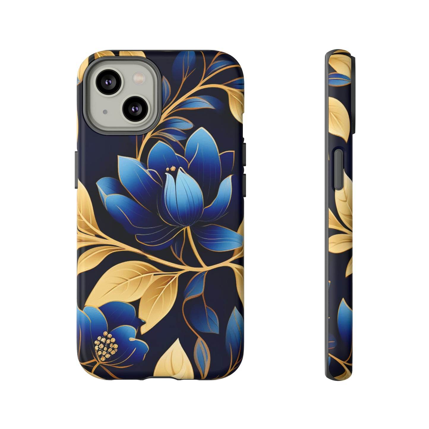 Blue Design Pattern Tough Case