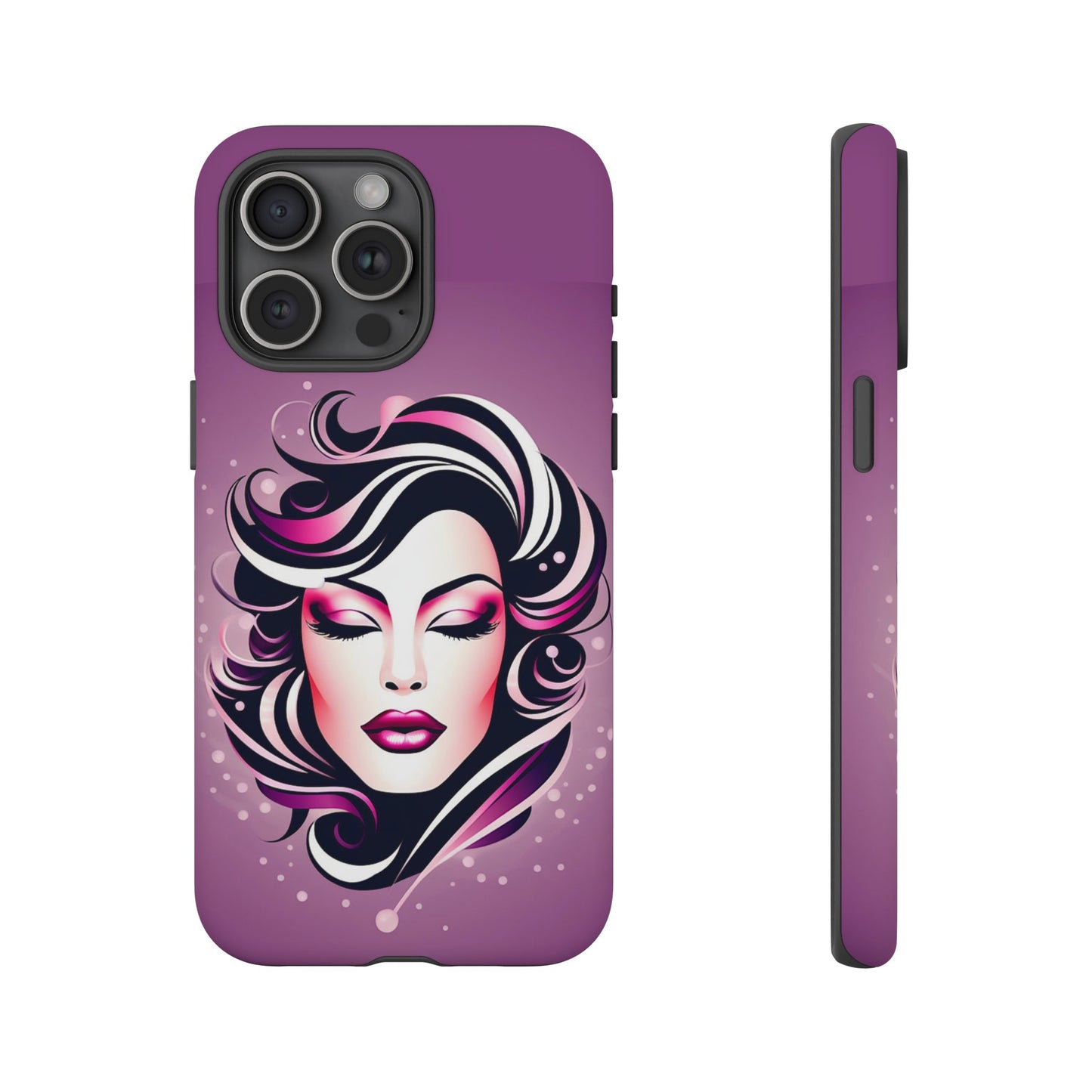 Magenta Lady Tough Case