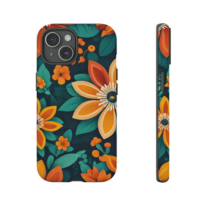 Flower Pattern  Art Tough Case