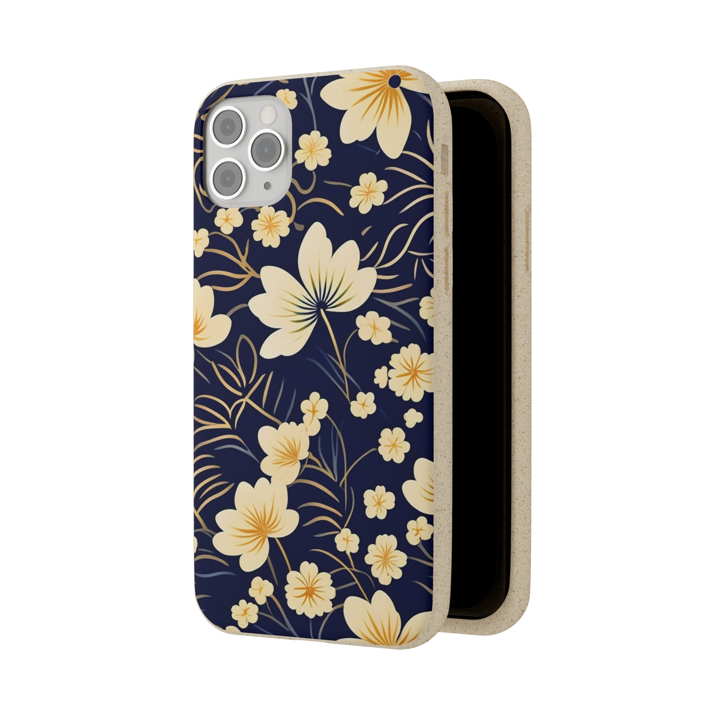 Flower Paint Biodegradable Case