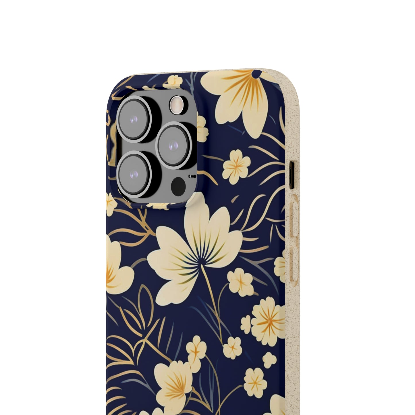 Flower Paint Biodegradable Case