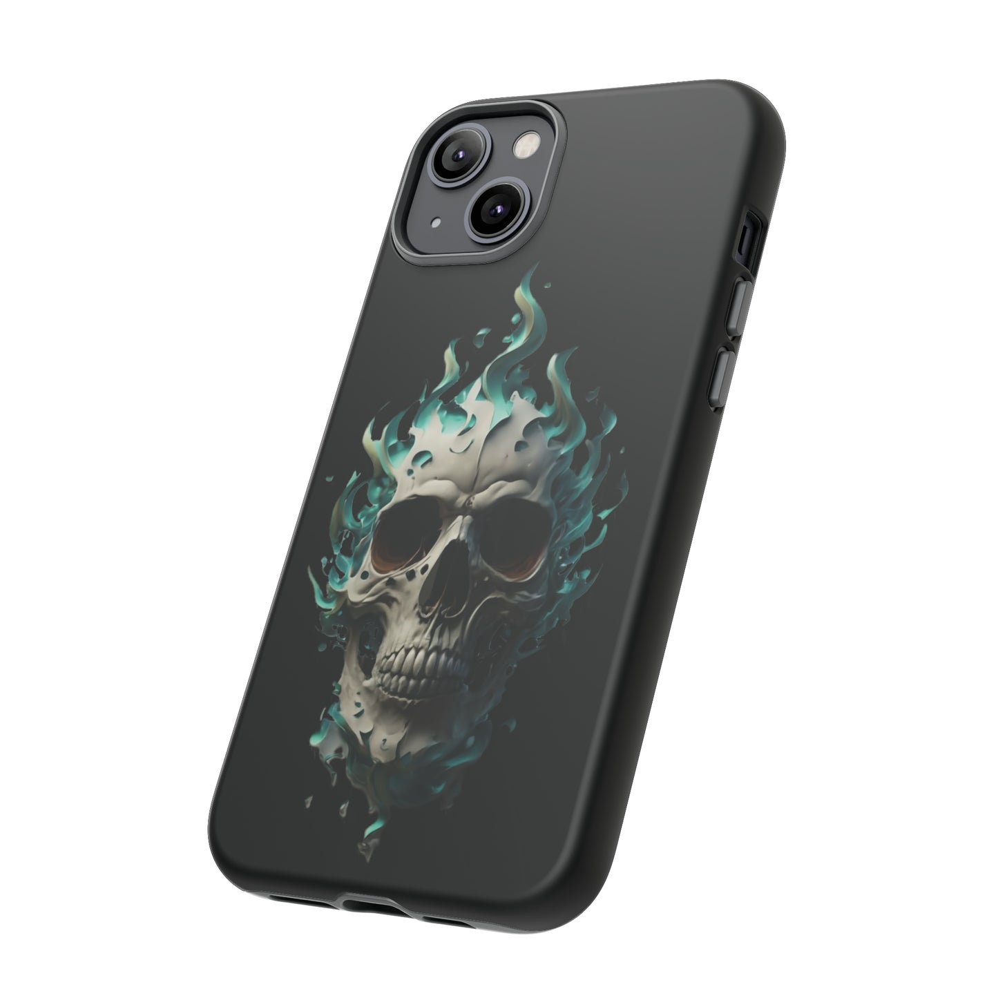 Flaming Skull Tough Case