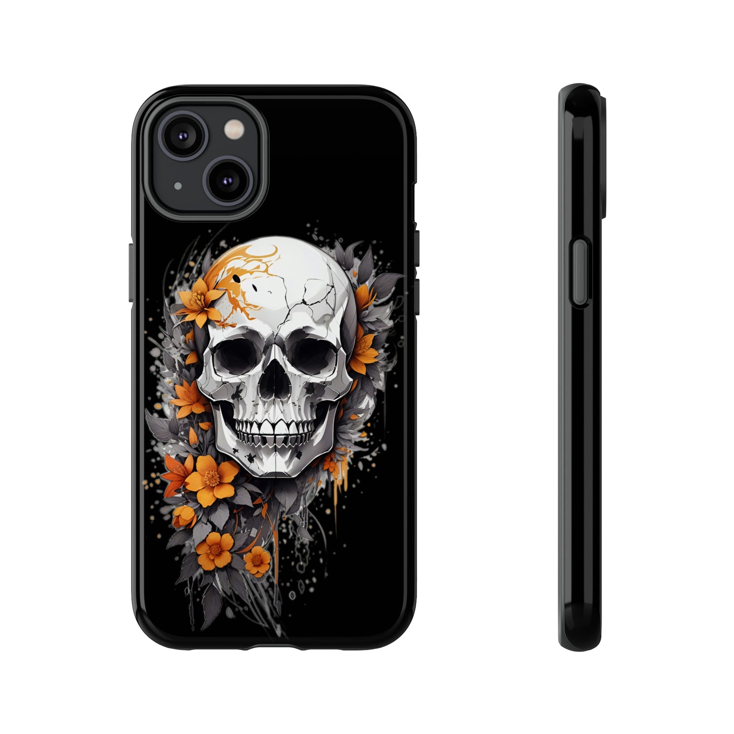 Skulls and Flowers Tough Case