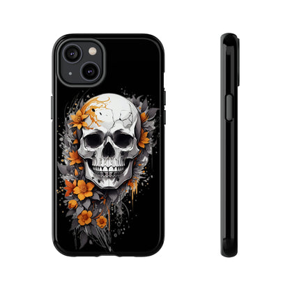 Skulls and Flowers Tough Case