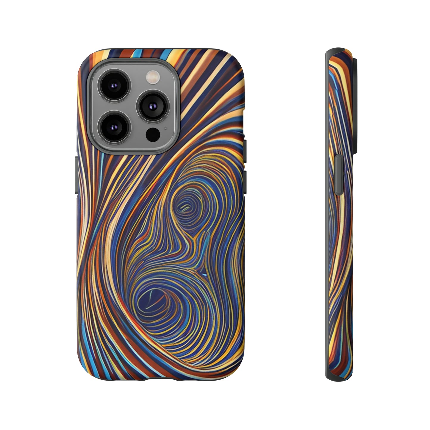 Spiral illusion Pattern Tough Case