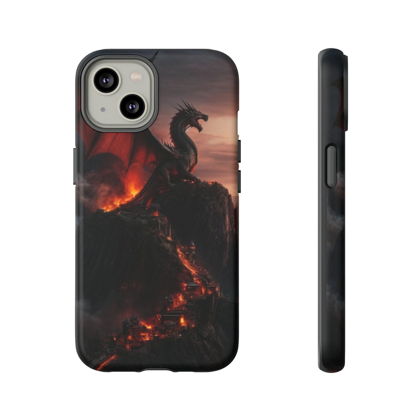 Dragon on mountain Tough Case