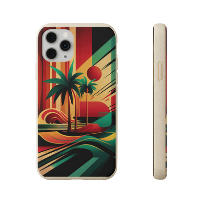 Beach Painting Biodegradable Case