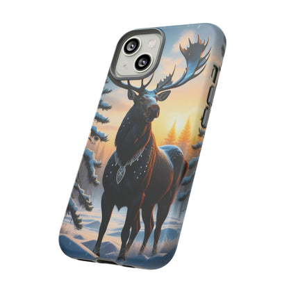 Winter Moose Tough Case