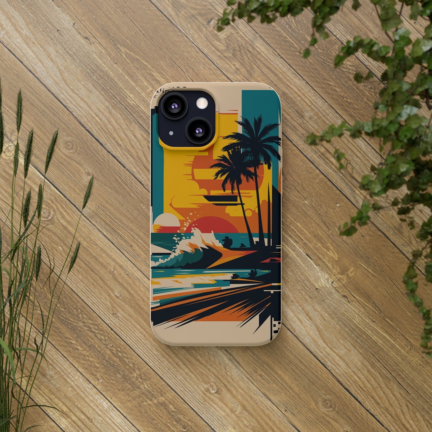 Sunset Mural Biodegradable Case