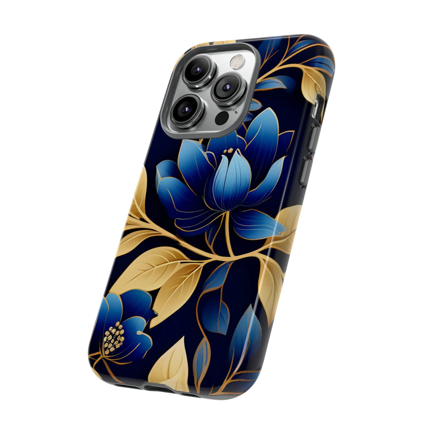 Blue Design Pattern Tough Case