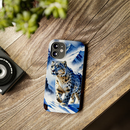 White Tiger Slim Phone Case - Colorwink