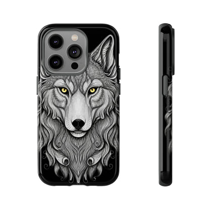 Wolf Pattern Tough Case