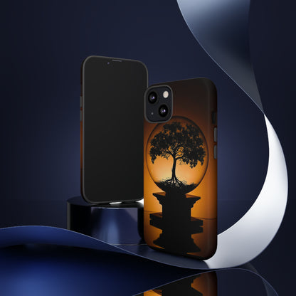 Tree yellow Art Tough Case