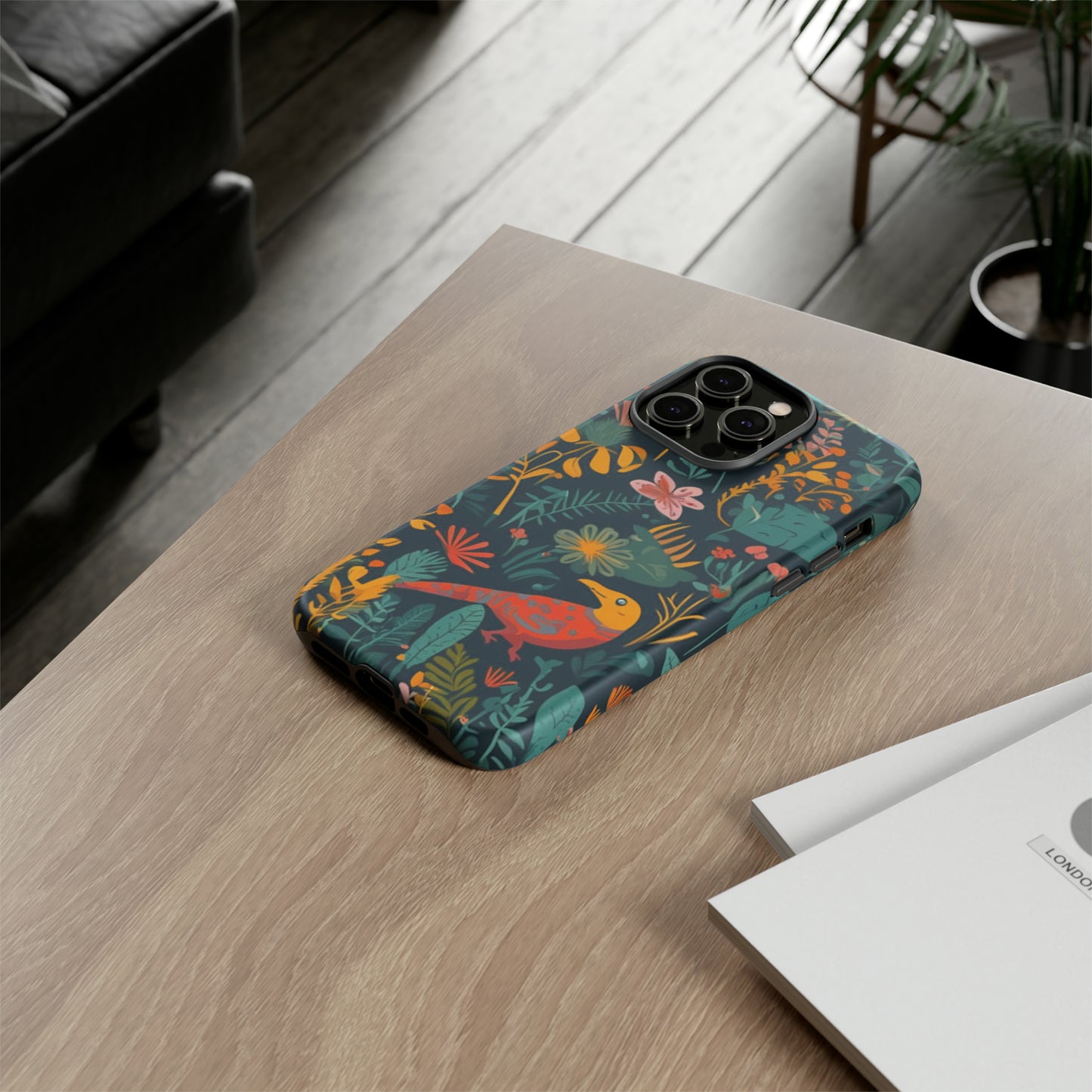 Animal Flower PatternTough Case